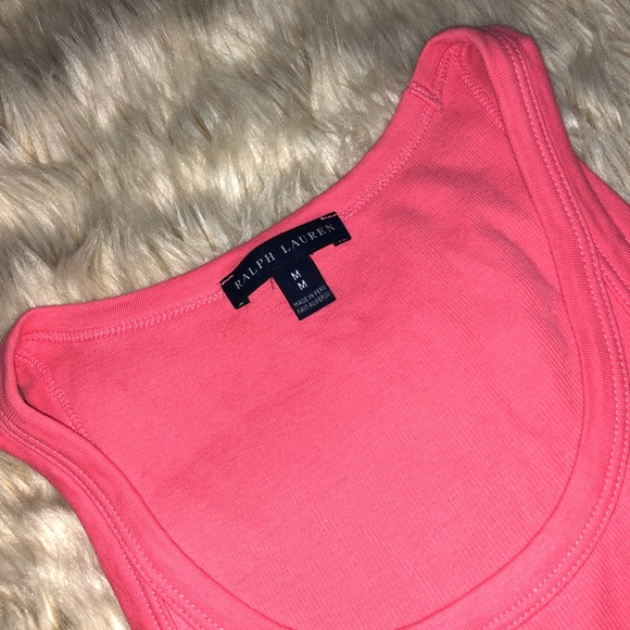 Ralph Lauren Coral Tank Top - Picture 3 of 4